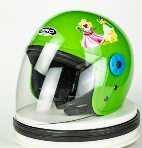 GRO Green Kid`s Helmet